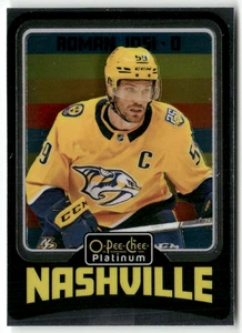 2024-25 O-Pee-Chee Platinum NHL No. R48 Roman Josi Nashville - Bild 1 von 2