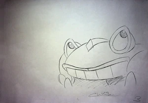 WER GERAHMT ROGER RABBIT Produktion signiert Collin White Benny das Taxi Kopie #WC - Bild 1 von 2