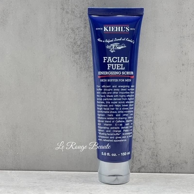 Kiehl's Facial Fuel Energizing Scrub 5oz 150mL - Skin Buffer For Men Sealed - Image 1 of 2