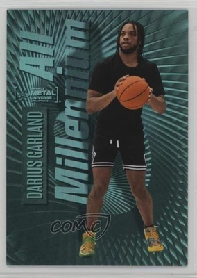 2023 Skybox Metal Universe Champions All-Millennium Aqua Darius Garland #150 - Image 1 of 2