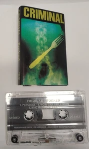 Criminal Forked '92 Demo Chile Thrash Metal cassette tape Private plays perfect - Foto 1 di 5