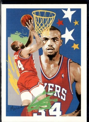 1990 Hoops Charles Barkley Philadelphia 76ers #374 - Image 1 of 2