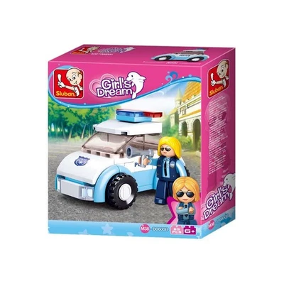 Sluban M38-B0600B Woman with Police Car, Multi-Colors - Image 1 of 3