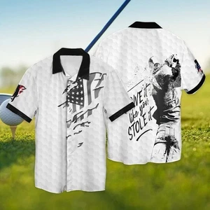 Camisa Hawaiana 4 de Julio Independencia 3d Talla Us Estampada por Todas Partes Regalo Día del Padre - Imagen 1 de 3