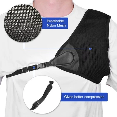 Archery Chest Guard Men Women Adjustable Mesh Chest Protector Archery VKJG XBNV - Image 1 of 4