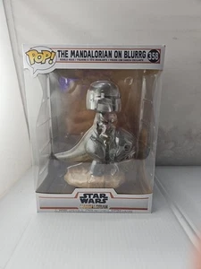Funko Pop! Deluxe: Star Wars - The Mandalorian en Blurrg #358 - Imagen 1 de 7