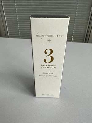 Beautycounter+ Mascarilla Facial Equilibradora Carbón No. 3 | 2 fl oz/60 ml nuevo Foto 1 de 4