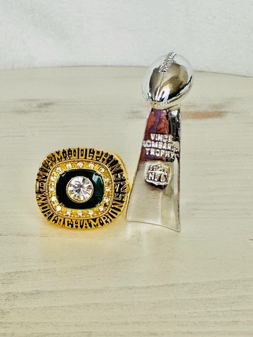 1972 Miami Dolphins Championship Ring + Trophy, US SHIP Cover