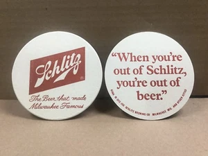Schlitz Coasters - Picture 1 of 1