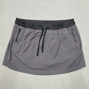 The North Face Skort Damen XL grau sportlicher Schlupfrock Kordelzug gefüttert - Bild 1 von 9