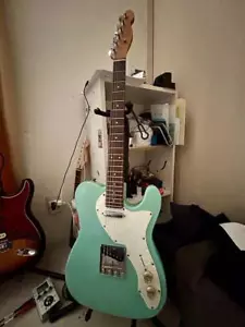 Guitarra Eléctrica Fender Telecaster Surf Verde Suave Reliquia Modificada Usada de Japón - Imagen 1 de 7