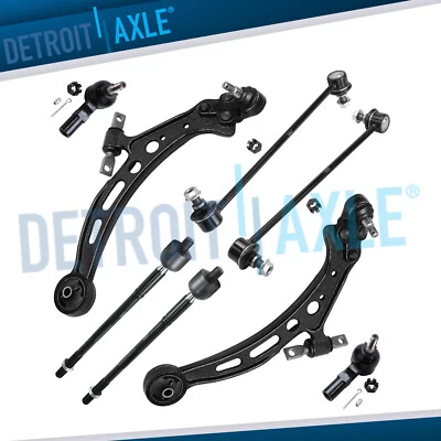 8pc Control Arms Tie Rods Sway Bars Links For Lexus ES300 Toyota Avalon Camry - Image 1 of 4