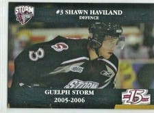 2005-06 Guelph Storm (OHL) Shawn Haviland