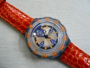 1994 Swatch Scuba 200 Watch Starflash Water-resistant 656 feet New with tag. - Picture 1 of 8