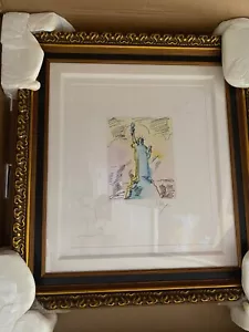 Peter Max, "Statue of Liberty (Angels)" Mixed Media Hand Signed with COA - Picture 1 of 3