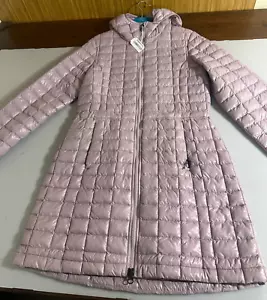 NWOT The North Face ThermoBall Eco Hooded Parka 2 - Shiny Purple Pink - Small - Picture 1 of 8