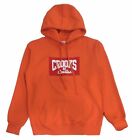 New Crooks and Castles Streetwear Logo Orange Mens Pullover Hoodie MHD-16 