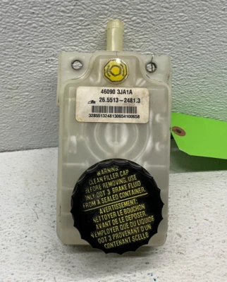 2013-2018 NISSAN PATHFINDER BRAKE MASTER CYLINDER RESERVOIR TANK, OEM LOT018 Foto 1 de 4