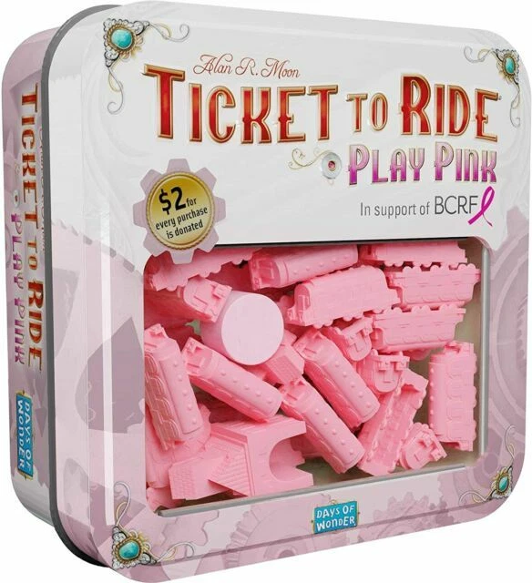 Days of Wonder Ticket to Ride Play Pink