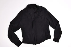 Abasi Rosborough Black Viscose Arc Jacket Size M - Picture 1 of 11