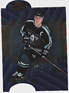 1998-99 BOWMANS BEST MIRROR IMAGE FUSION #F2 PAUL KARIYA & MIKE LECLERC Ducks