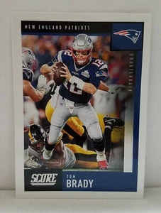 2020 Score Football #24 Tom Brady - New England Patriots - Bild 1 von 2