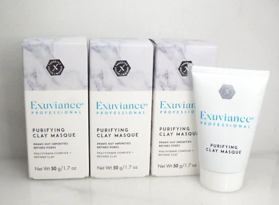 EXUVIANCE PROFESSIONAL PURIFYING CLAY MASQUE 1.7 OZ NWB LOT OF 3 - Image 1 of 4