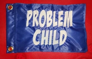 Bandera de seguridad personalizada PROBLEMA INFANTIL ATV UTV camión Jeep bicicleta triciclo - Imagen 1 de 5