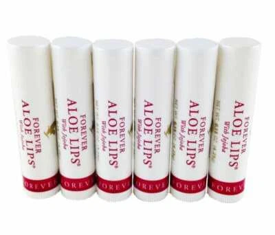 Forever Living Aloe Vera Lip Balm With Jojoba 4.25g Each Sticks.