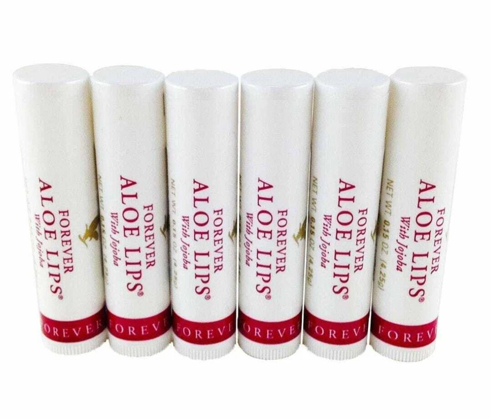 Forever Living Aloe Vera Lip Balm With Jojoba 4.25g Each Sticks.