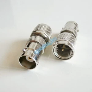 1Pcs BNC female jack to mini UHF miniUHF male plug center RF adapter connector - Picture 1 of 7