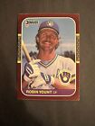 Robin Yount 1987 Donruss Opening Day #58 Milwaukee Brewers HOF