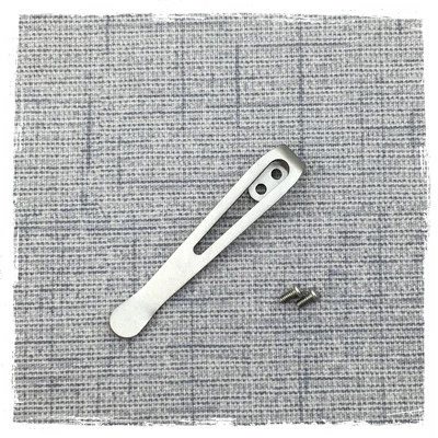 New Custom Titanium Deep Carry Pocket Clip Made for ZT0450 Zero Tolerance 0456