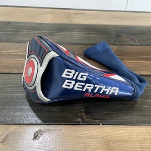 Callaway Big Bertha Alpha Blue and White Apple Driver Headcover - Picture 1 of 9