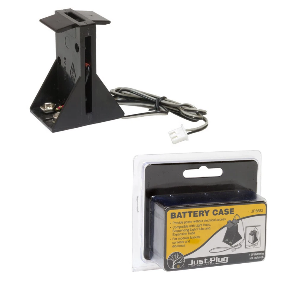 Woodland Scenics JP5682 Just Plug - Battery Case All Scales - Image 1 of 1