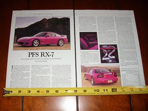 1993 MAZDA RX7 PFS PETER FARRELL SUPERCARS - ORIGINAL ARTICLE - Picture 1 of 6