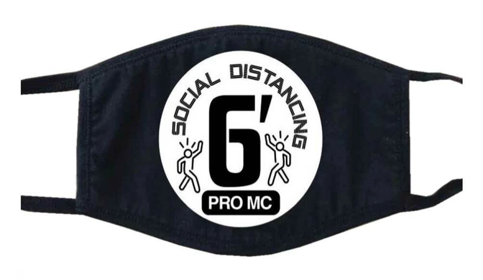 Máscara facial protectora reutilizable unisex Pro MC - distanciamiento social - negra MC3223 Foto 1 de 1