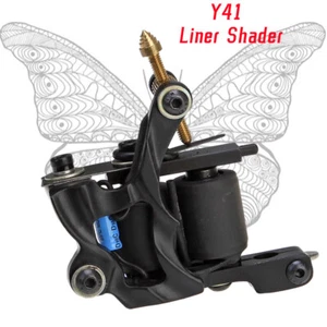 Professional 10 Wrap Coils Tattoo Machine Liner Shader Coil Machine Gun Y41 - Picture 1 of 11
