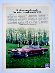 1971 Oldsmobile Toronado Vintage About Original Print Ad - Picture 1 of 3
