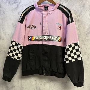 Hello Kitty Sanrio Racing Jacke Pink Damen Große 23,5x25,5 - Bild 1 von 17