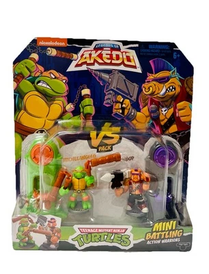 Akedo Michelangelo vs. Bop TMNT Teenage Mutant Ninja Turtles NUEVO Foto 1 de 2