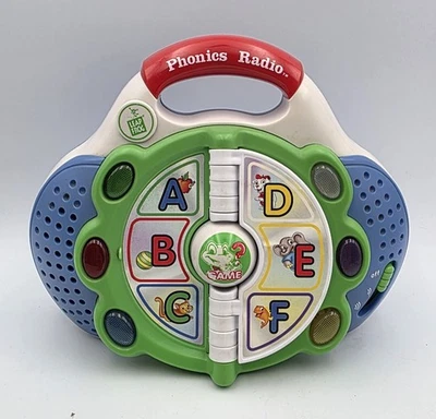LEAPFROG PHONICS RADIO (Tested and Working) Vintage 2002 Educational Toy - Image 1 of 4