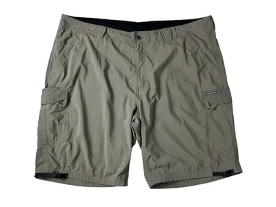 Pantalones Cortos ExOfficio Para Hombre Taupe Nylon Exterior Carga Senderismo Talla 42 Gorpcore Foto 1 de 4