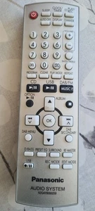 Sistema de audio estéreo micro CD genuino Panasonic Remote N2QAYB000259 SA-PMX3 - Imagen 1 de 2