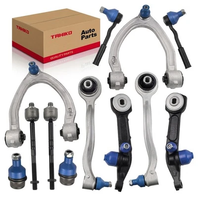 Kit de brazos de control inferiores superiores 12 piezas aptos para MercedesBenz W220 S430/S500 2000-2006 Foto 1 de 4