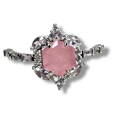 BP RBP8194 “Can’t Deny You” LC quartzo rosa fundido com quartzo genuíno tamanho 9 - Imagem 1 de 4