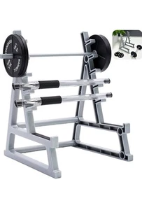 Squat Rack Portapenne, Squat Rack Decorazione Ufficio Mini Bilanciere Portapenne (B50 - Foto 1 di 10