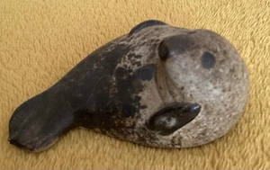 Animal Friends Studio Pottery Cornwall Seal Ornament Vintage - Picture 1 of 5
