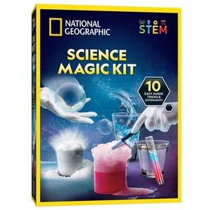 National Geographic Magic Chemistry Set per bambini - 10 incredibili esperimenti STEM - Foto 1 di 8