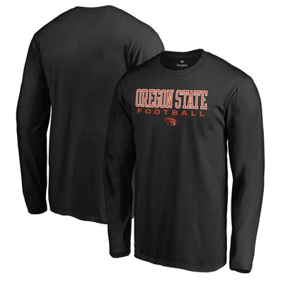 Men's Black Oregon State Beavers Team Unity Football Long Sleeve T-Shirt - Image 1 of 3